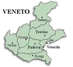 Mappa Veneto